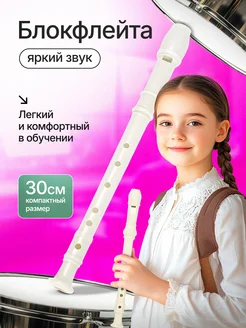 Блокфлейта флейта музыкальный инструмент 401343158 купить за 191 ₽ в интернет‑магазине Wildberries